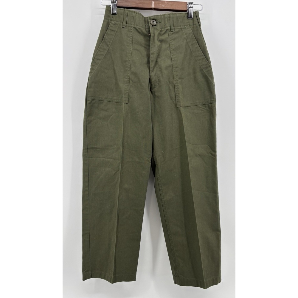 OG 507 Military Durable Utility Slacks Trousers Vintage Vietnam Pants 26x27